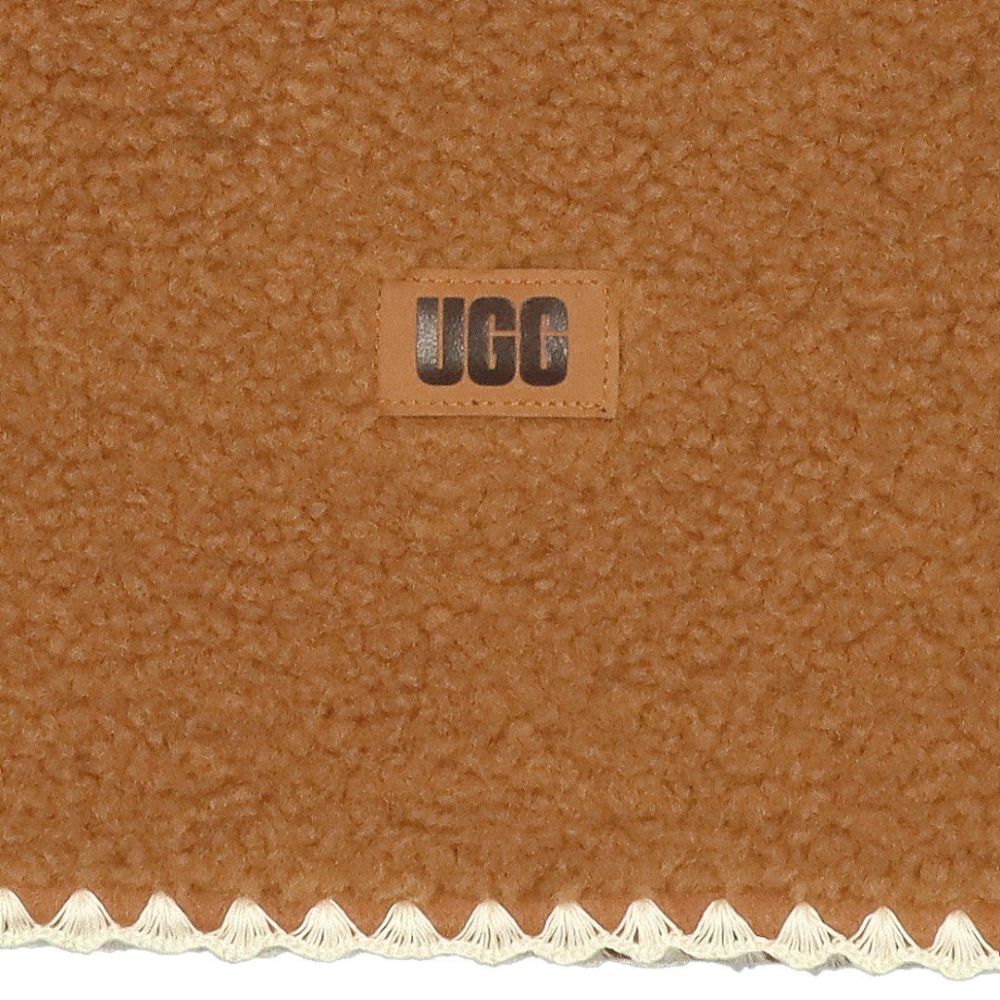 アグ UGG マフラー ロゴ UGG FLUFF SCALLOPED SCARF 101021