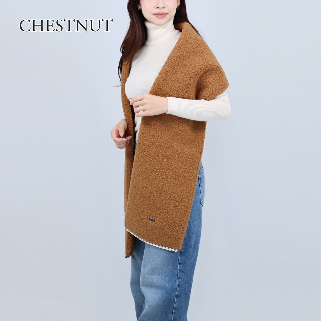 アグ UGG マフラー ロゴ UGG FLUFF SCALLOPED SCARF 101021