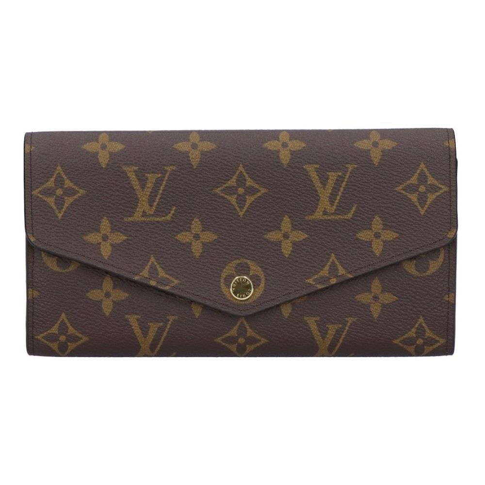 ルイヴィトン LOUIS VUITTON 長財布 フラップ財布 モノグラム M62235 ポルトフォイユ･サラ ローズバレリーヌ