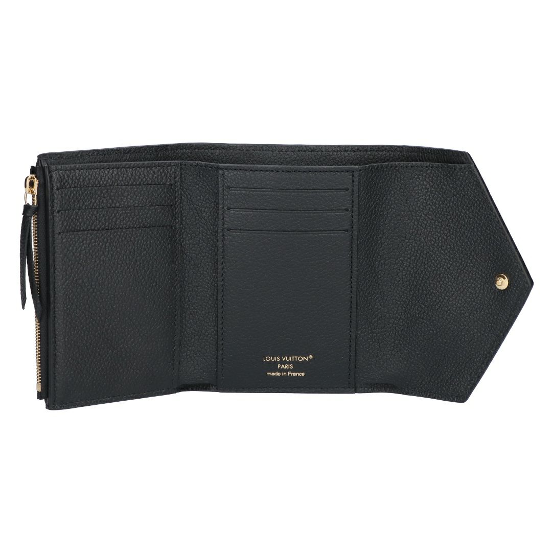 ルイヴィトン LOUIS VUITTON 折財布 三つ折り財布 アンプラント M64060 ポルトフォイユ･ヴィクトリーヌ ノワール