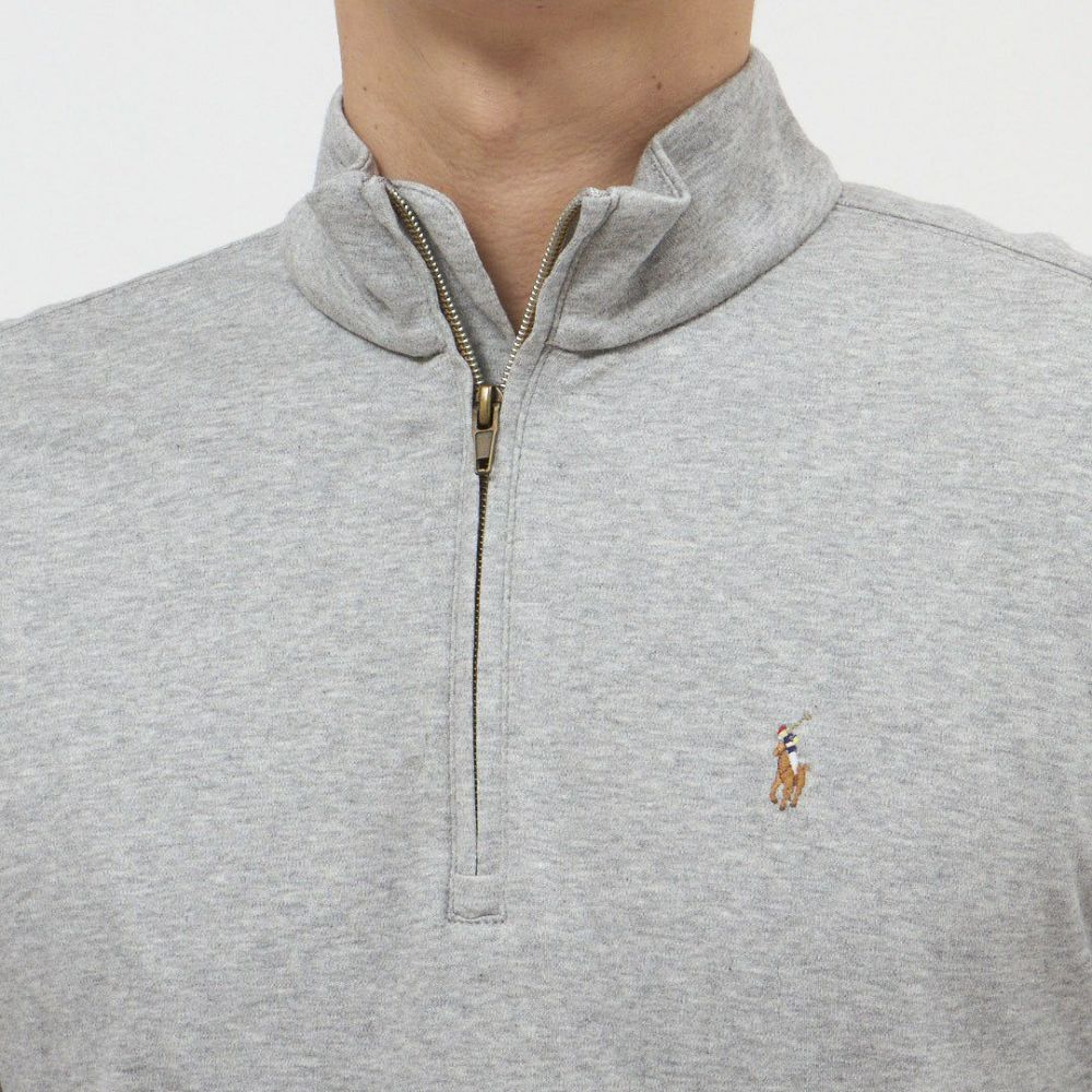 ポロ ラルフローレン POLO RALPH LAUREN ボーイズライン メンズ スウェット プルオーバー ハーフジップ ポニー刺繍 323952436