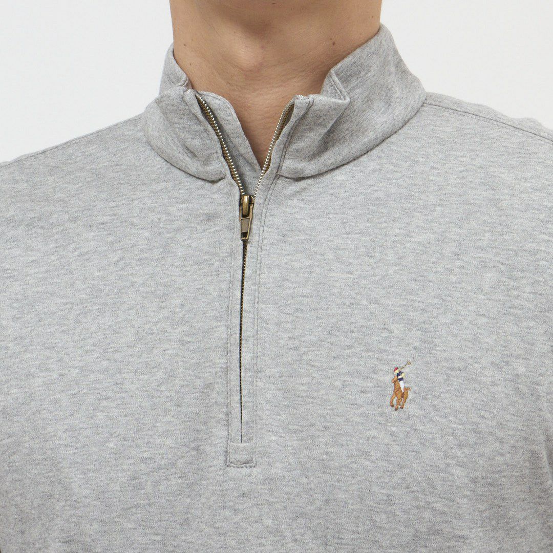 ポロ ラルフローレン POLO RALPH LAUREN ボーイズライン メンズ スウェット プルオーバー ハーフジップ ポニー刺繍 323952436