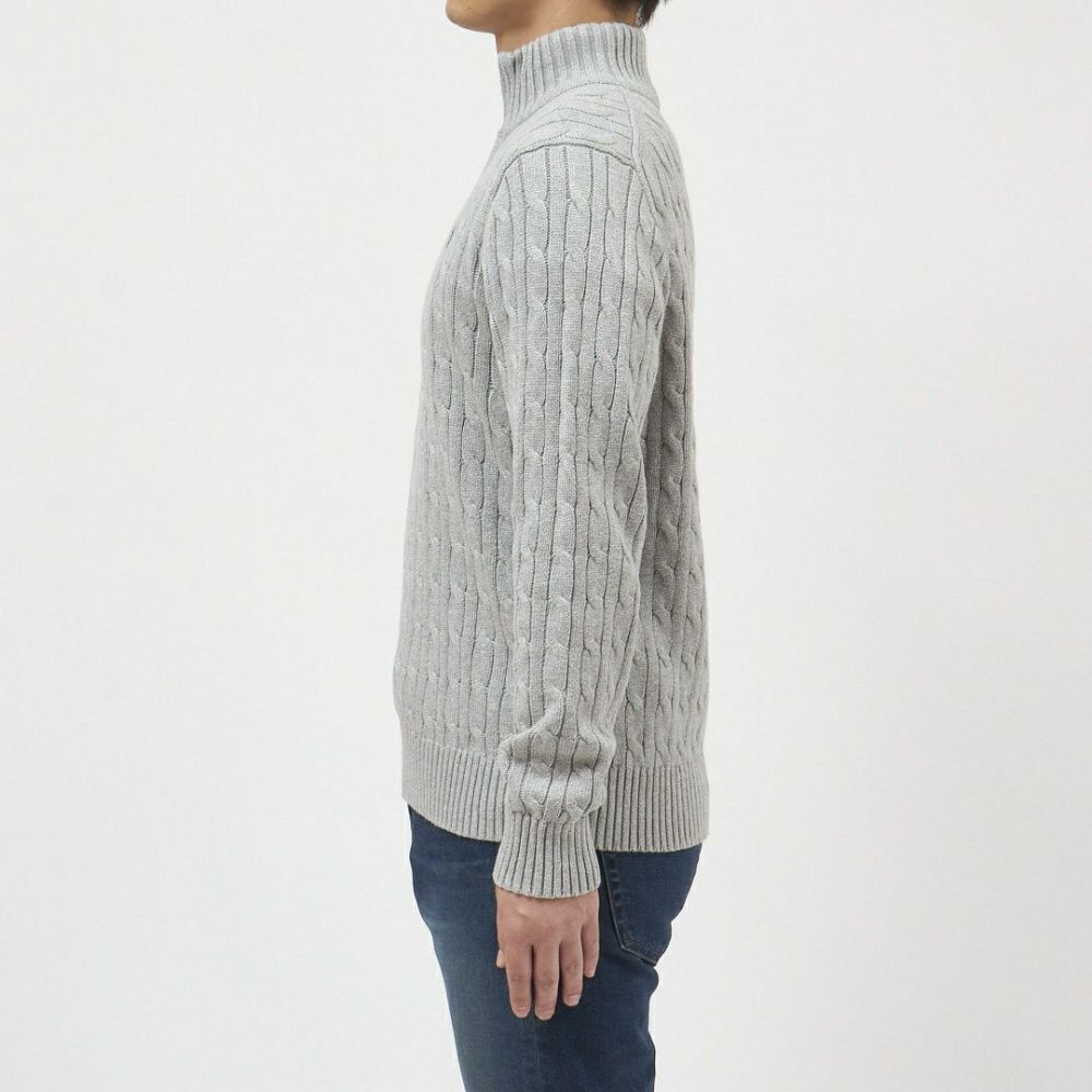 ポロ ラルフローレン POLO RALPH LAUREN メンズ ボーイズライン ニット セーター ハーフジップ プルオーバー ケーブルニット コットンニット 323868894