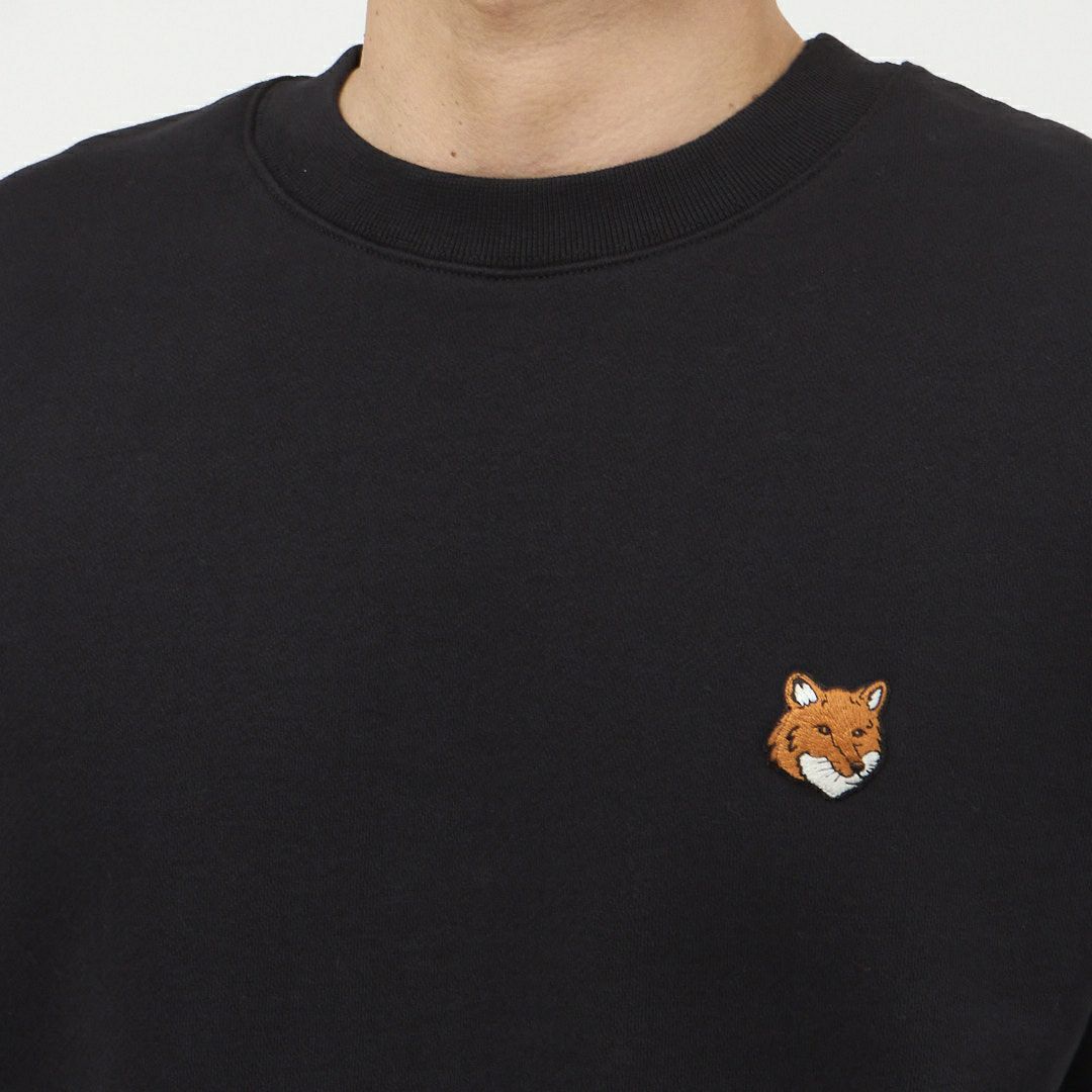 メゾンキツネ MAISON KITSUNE メンズ スウェット トレーナー フォックスヘッド レギュラー スウェットシャツ PM00303KM0340