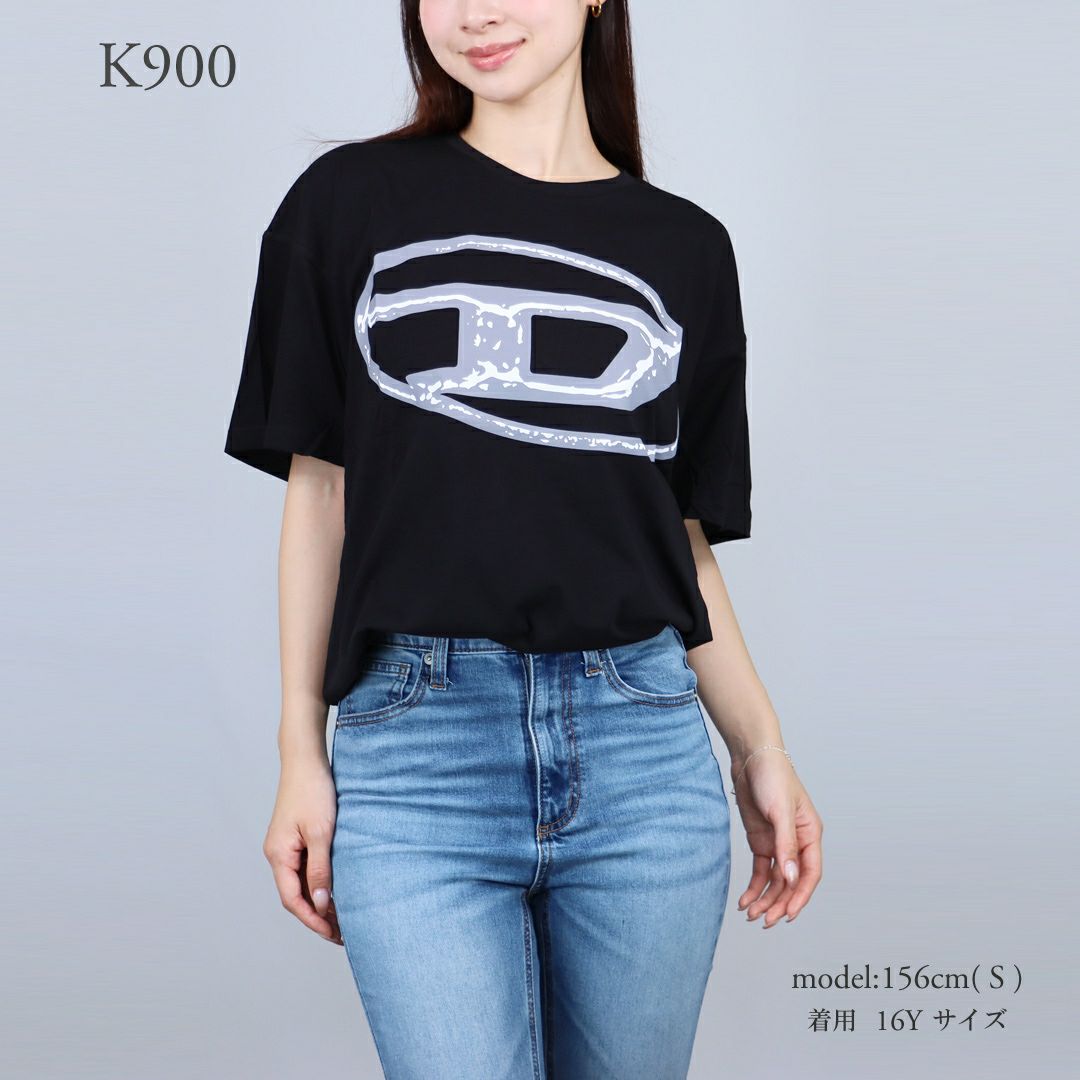 ディーゼル DIESEL キッズ レディース ボーイズ 半袖 Tシャツ TBONNIE J02477