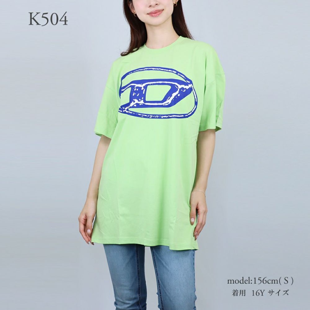 ディーゼル DIESEL キッズ レディース ボーイズ 半袖 Tシャツ TBONNIE J02477