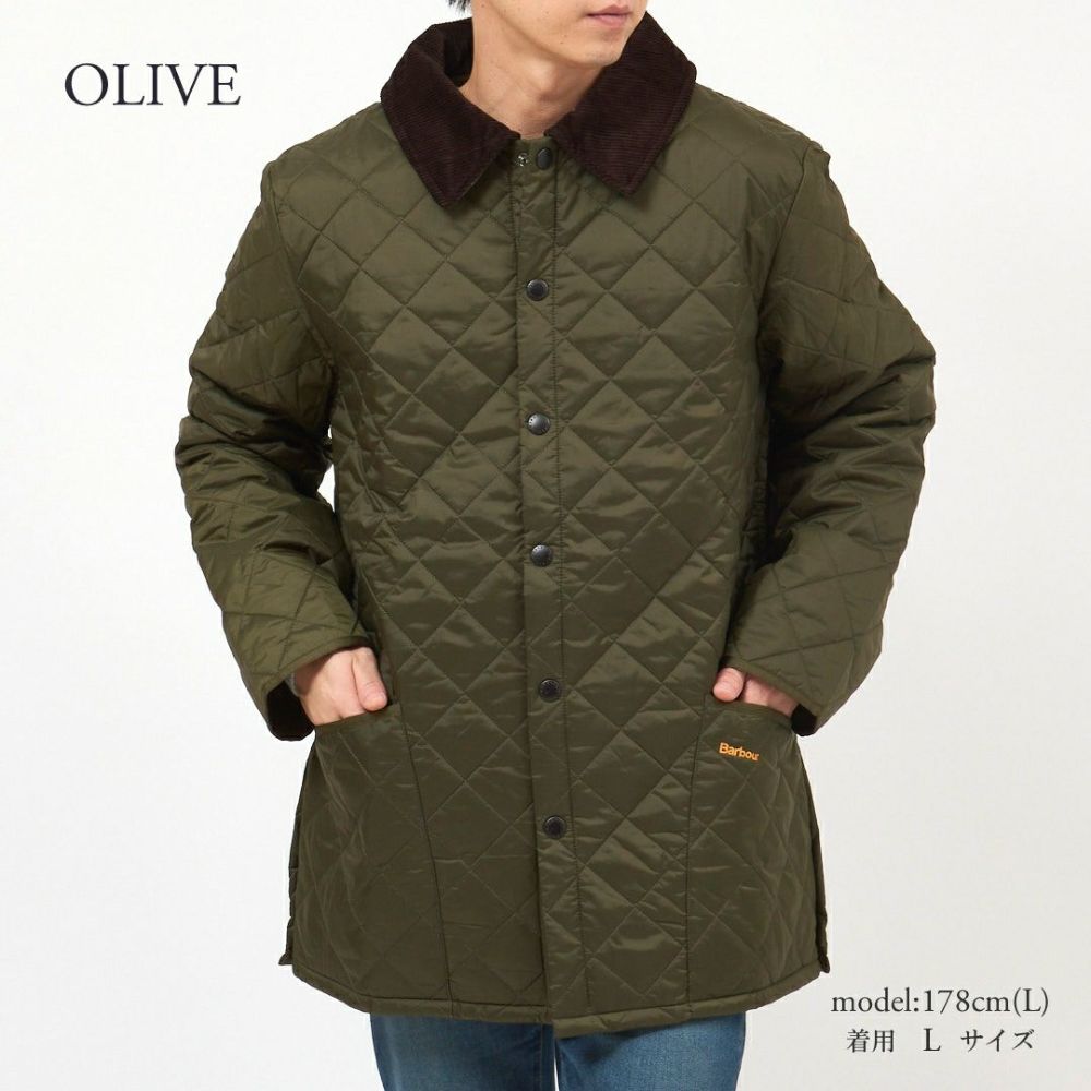 バブアー BARBOUR メンズ キルティングジャケット LIDDESDALE QUILTED JACKET MQU0001