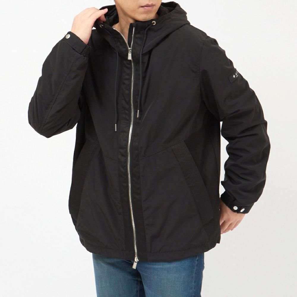 タトラス TATRAS メンズ ブルゾン フード付きジップアップパーカー PESCO ペスコ MJXA0088033588 BLACK
