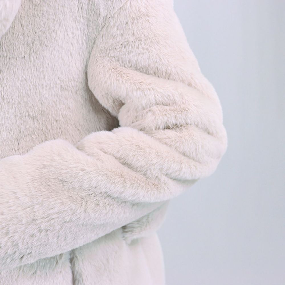 ヘルノ HERNO ロングコート エコファーコート CAPROTTO CA000586D 12422 1985 CHANTILLY