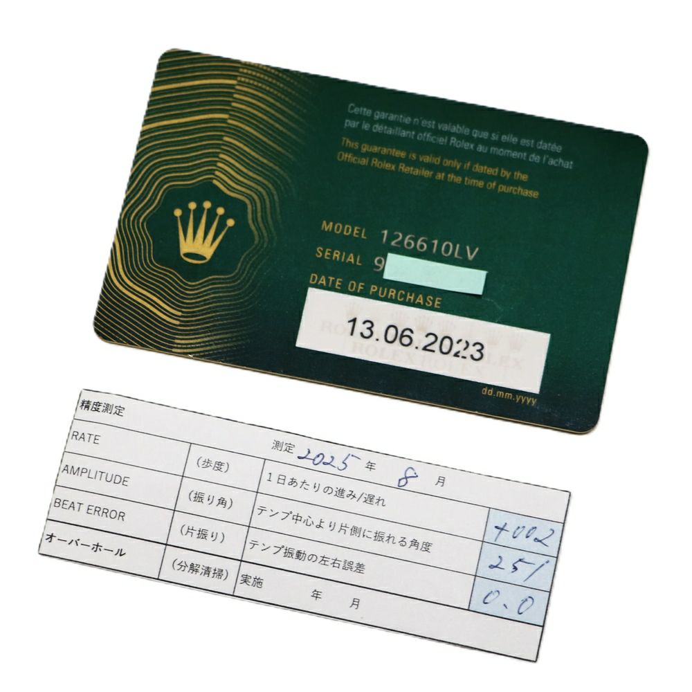 【リユース品】 ロレックス ROLEX 腕時計 メンズウォッチ サブマリーナーデイト 126610LV 文字盤：ブラック 【お取り寄せ】