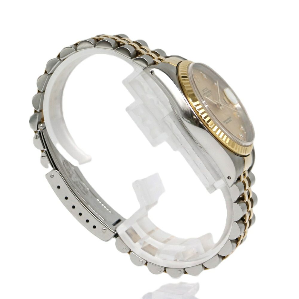【リユース品】 ロレックス ROLEX 腕時計 メンズウォッチ デイトジャスト 16233G 文字盤：シャンパン 【お取り寄せ】
