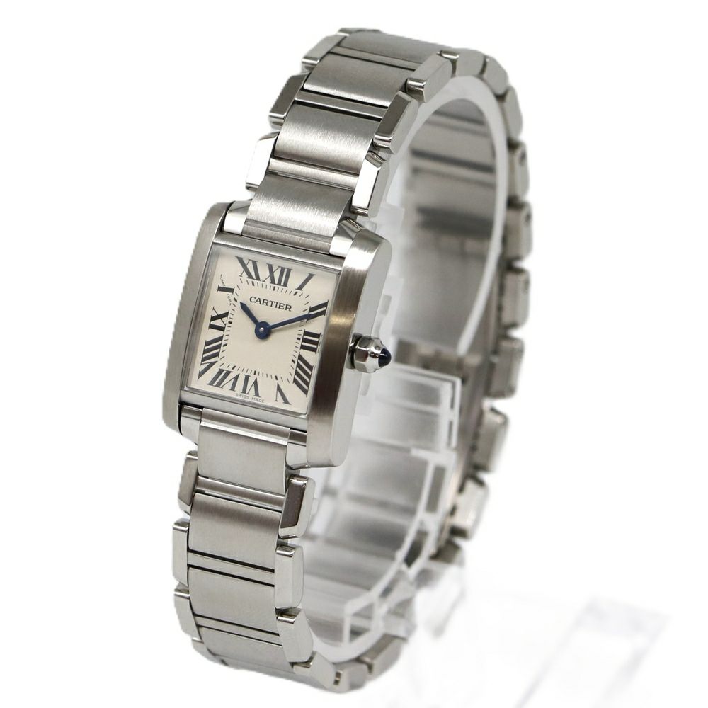 【リユース品】 カルティエ CARTIER 腕時計 レディースウォッチ タンクフランセーズSM W51008Q3 文字盤：ホワイト 【お取り寄せ】