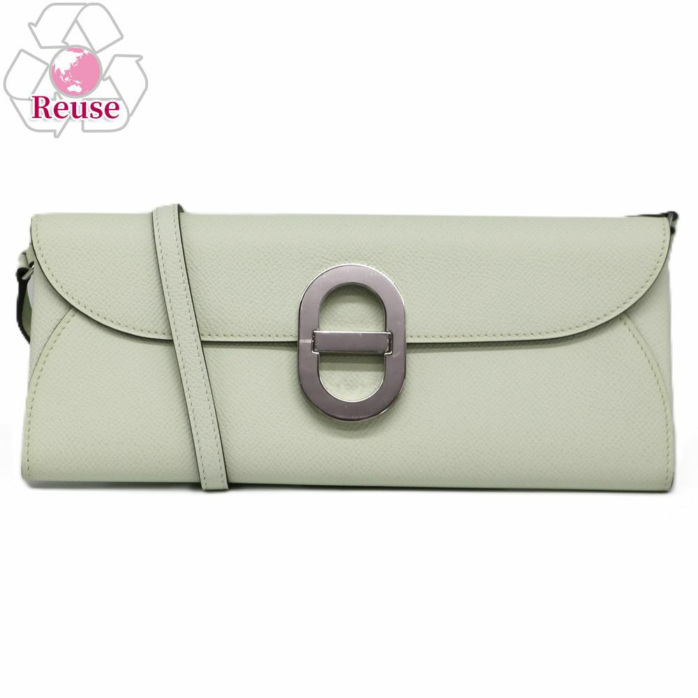 【リユース品】 エルメス HERMES バッグ ショルダーバッグ シェーヌダンクルトゥーゴー ヴェールフィズ/シルバー金具 【お取り寄せ】