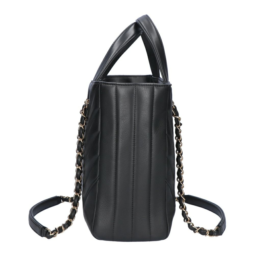 【リユース品】 シャネル CHANEL バッグ トートバッグ Vステッチチェーントートバッグ A91642 ブラック/ゴールド金具 【お取り寄せ】
