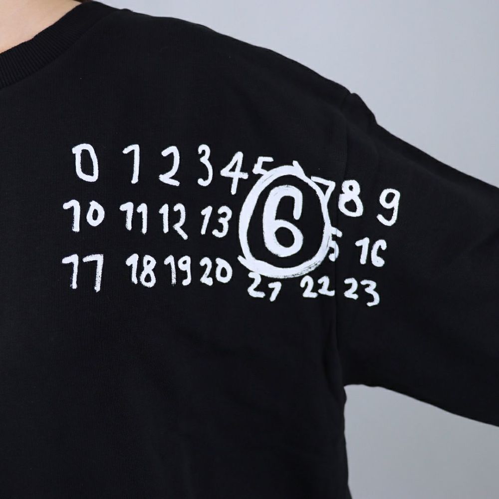 エムエムシックス メゾンマルジェラ MM6 MAISON MARGIELA キッズトレーナー レディーストレーナー スウェット MM6S118U-M60896