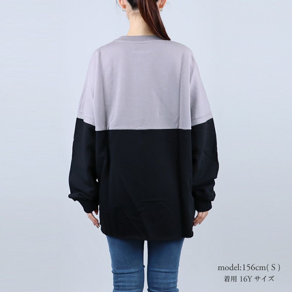 エムエムシックス メゾンマルジェラ MM6 MAISON MARGIELA キッズトレーナー レディーストレーナー スウェット MM6S115U-M60870