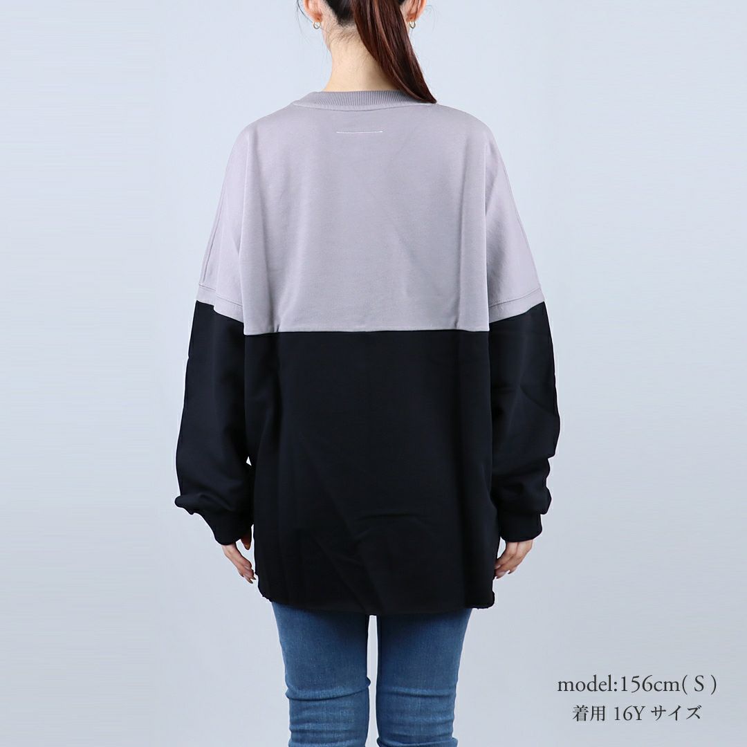 エムエムシックス メゾンマルジェラ MM6 MAISON MARGIELA キッズトレーナー レディーストレーナー スウェット MM6S115U-M60870