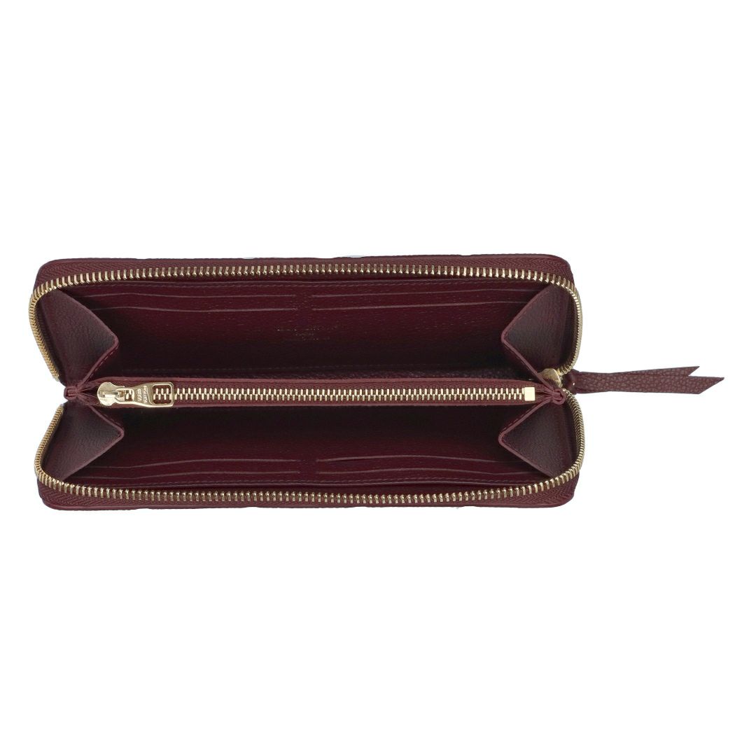 ルイヴィトン LOUIS VUITTON 長財布 アンプラント M25815 ポルトフォイユ・クレマンス グレナレッド