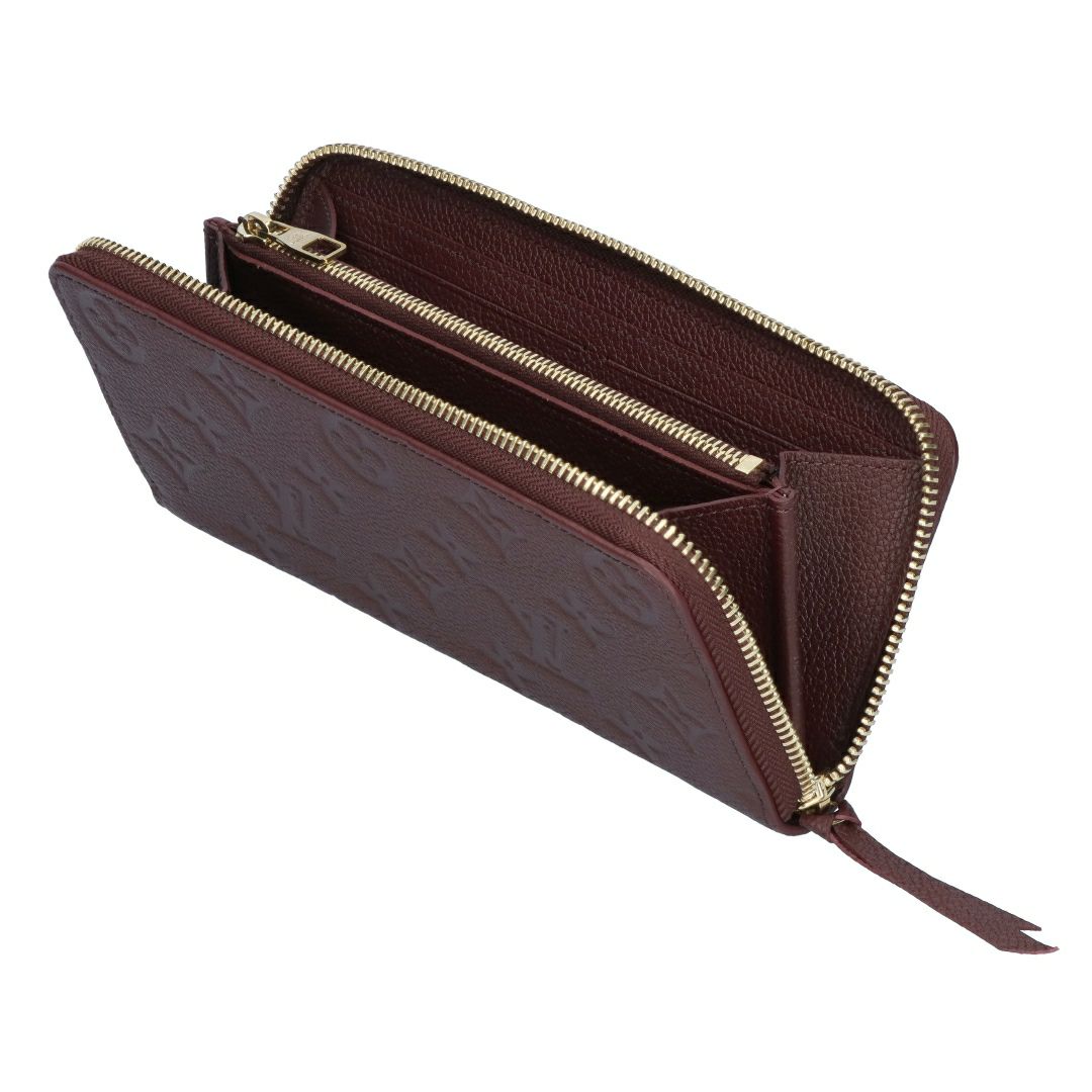 ルイヴィトン LOUIS VUITTON 長財布 アンプラント M25815 ポルトフォイユ・クレマンス グレナレッド