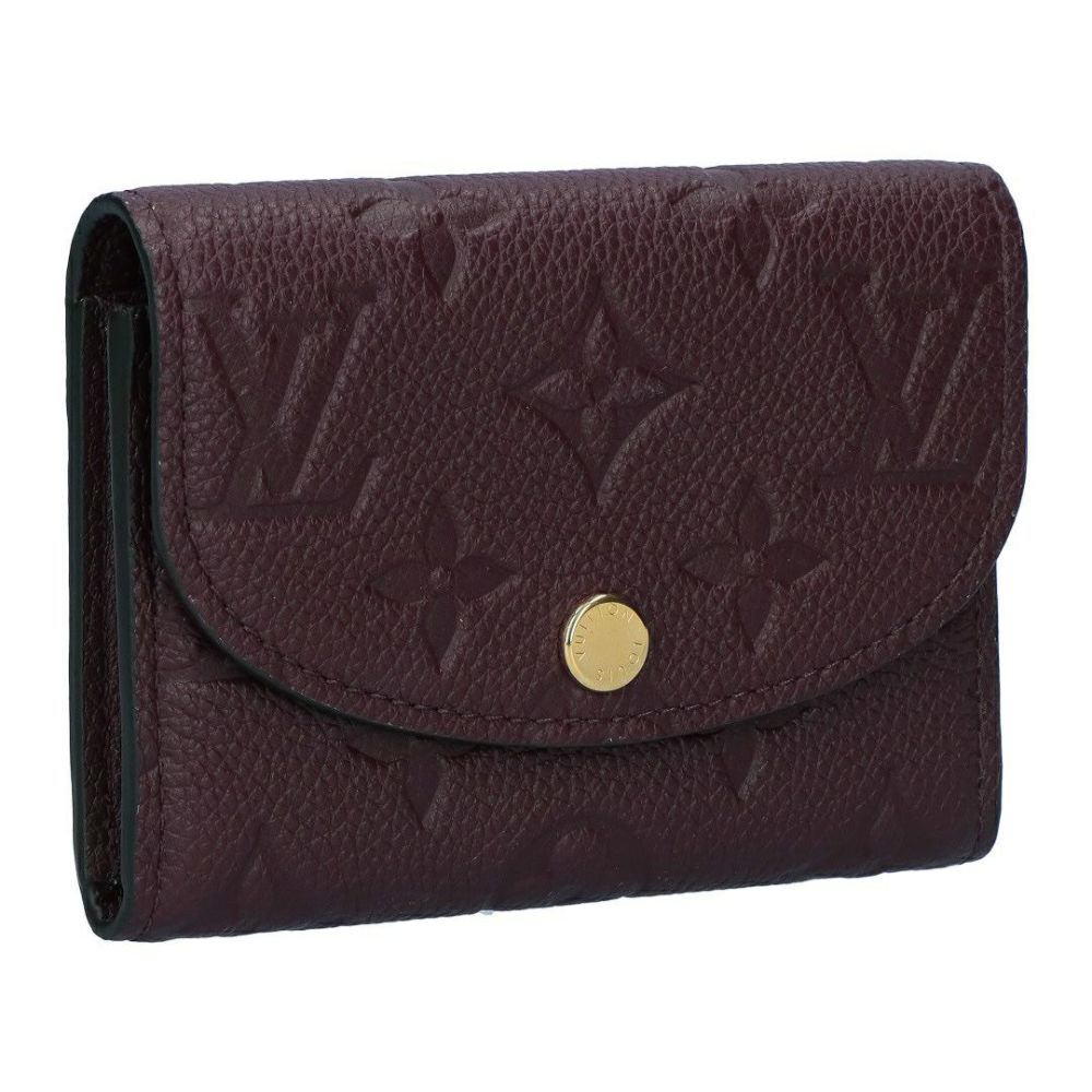 ルイヴィトン LOUIS VUITTON 折財布 二つ折財布 コンパクトウォレット アンプラント M25810 ポルトモネ・ロザリ グレナレッド