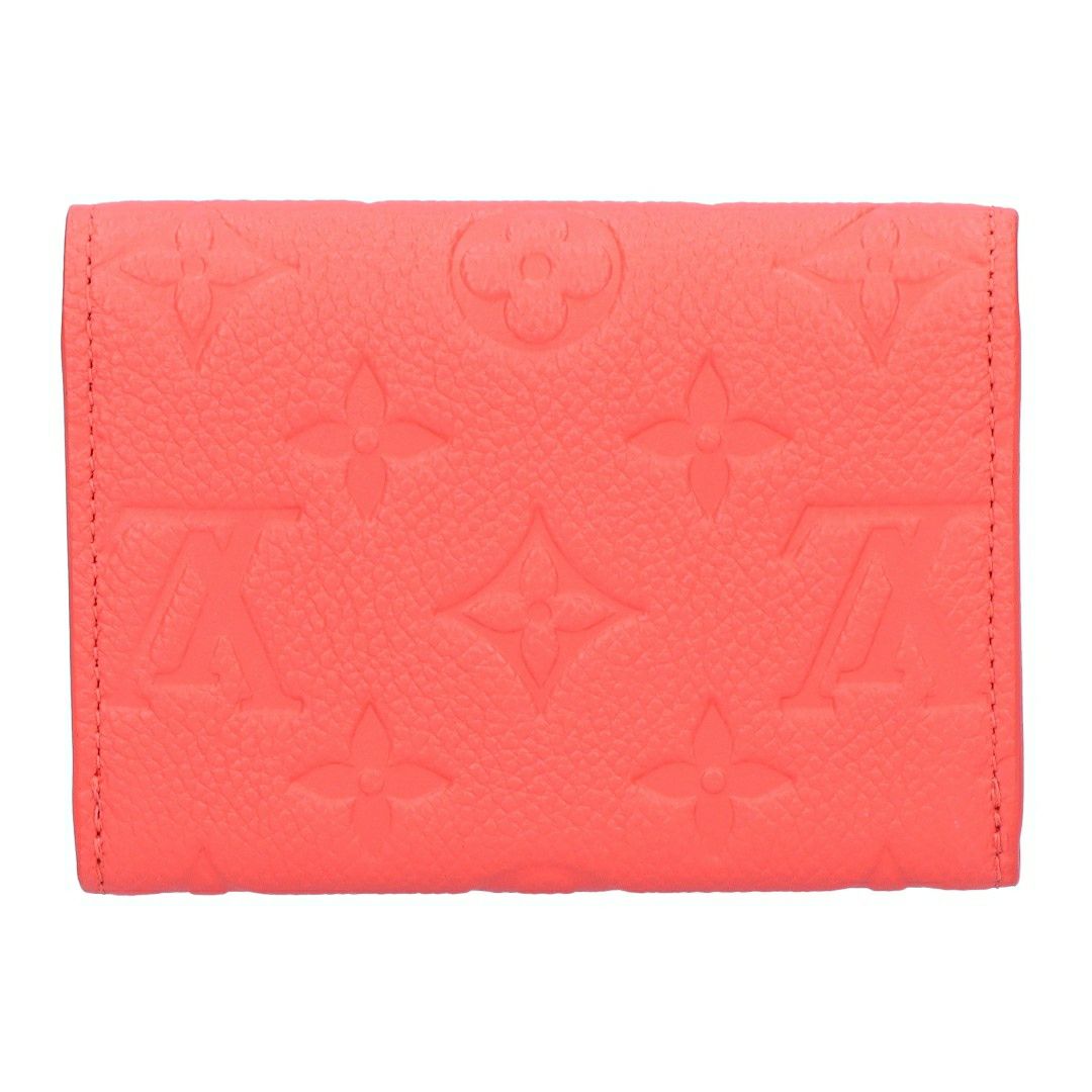 ルイヴィトン LOUIS VUITTON コインケース 小銭入れ ミニウォレット２つ折財布 アンプラント M14508 ポルトモネ・ロザリ スウィートコーラル