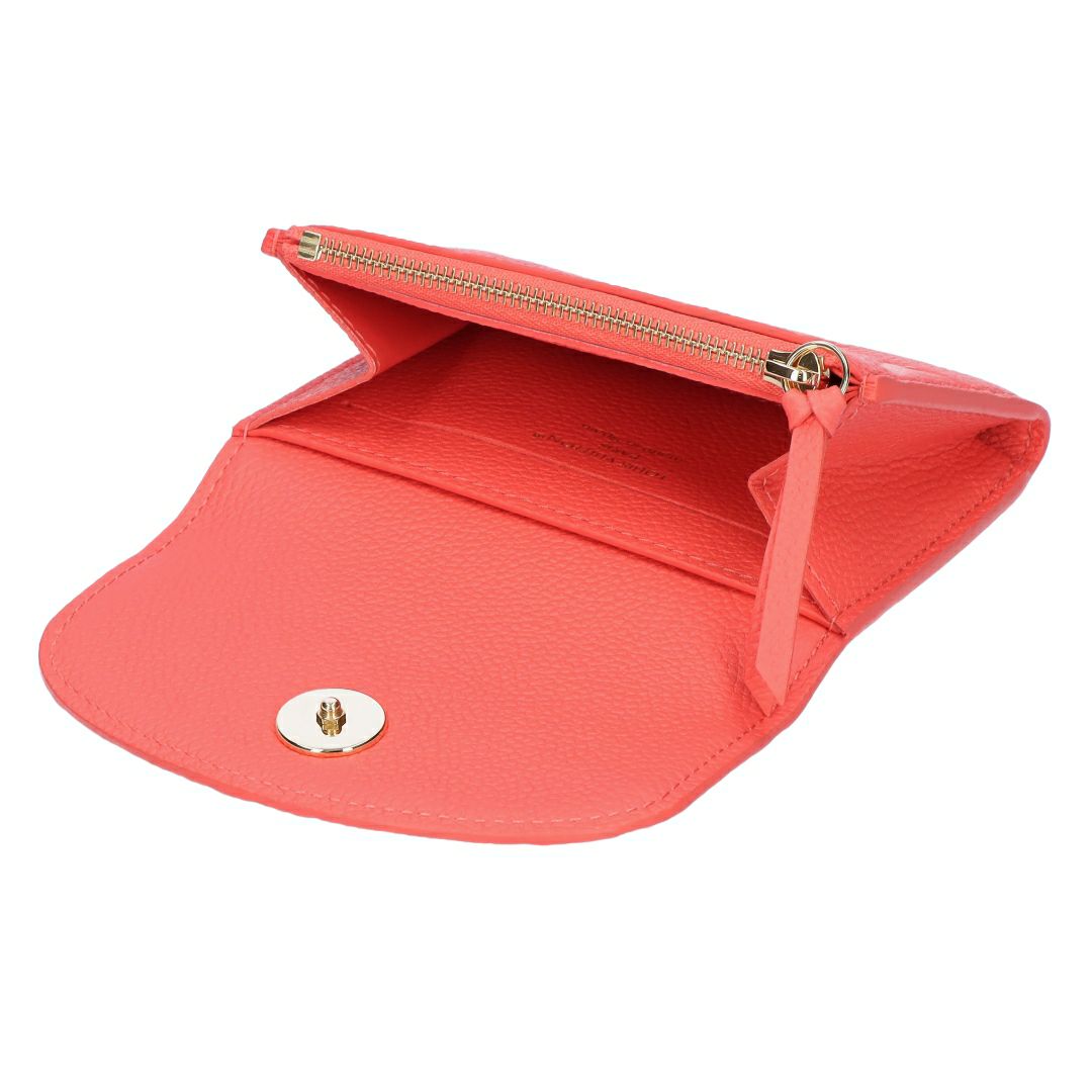 ルイヴィトン LOUIS VUITTON コインケース 小銭入れ ミニウォレット２つ折財布 アンプラント M14508 ポルトモネ・ロザリ スウィートコーラル