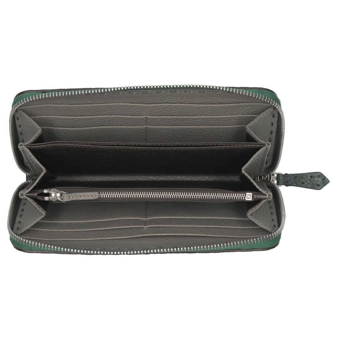 フェンディ FENDI 長財布 SELLERIA セレリア 7M0210 AP3C F1TUN NORI+ARGILLA+P