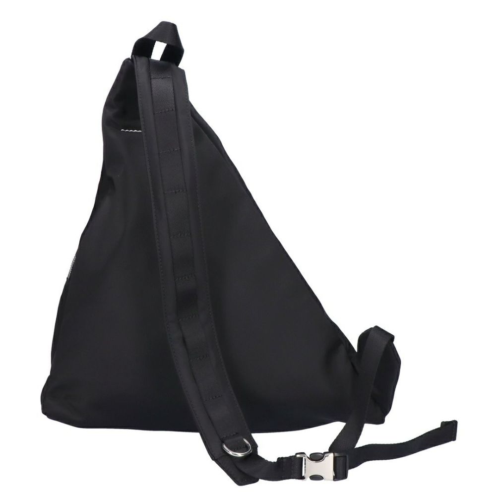 エムエムシックス メゾンマルジェラ MM6 MAISON MARGIELA ショルダーバッグ ボディバッグ クロスボディ ポケットナイロンスリングバッグ ジャパニーズ SB5WG0019P8504 T8013 BLACK