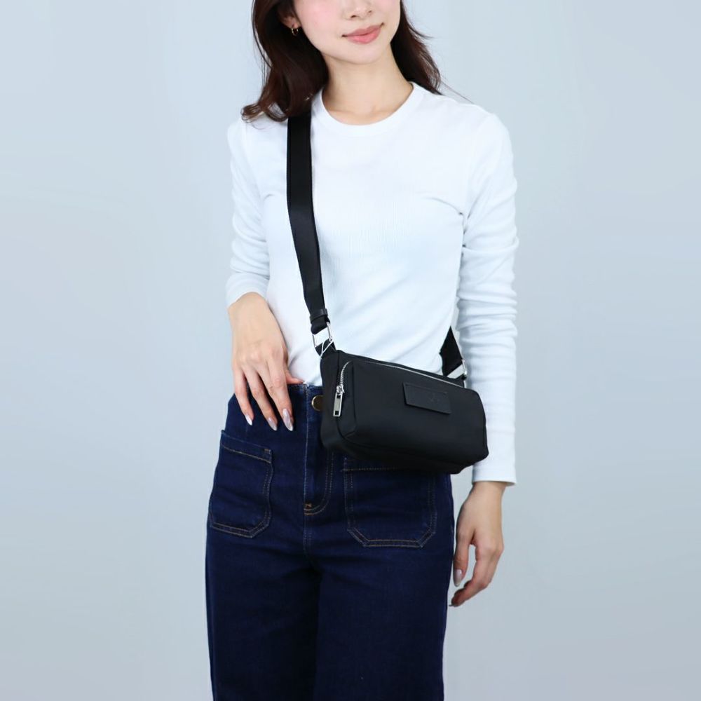 エムエムシックス メゾンマルジェラ MM6 MAISON MARGIELA ショルダーバッグ クロスボディ SB5WG0023P8504 T8013 BLACK