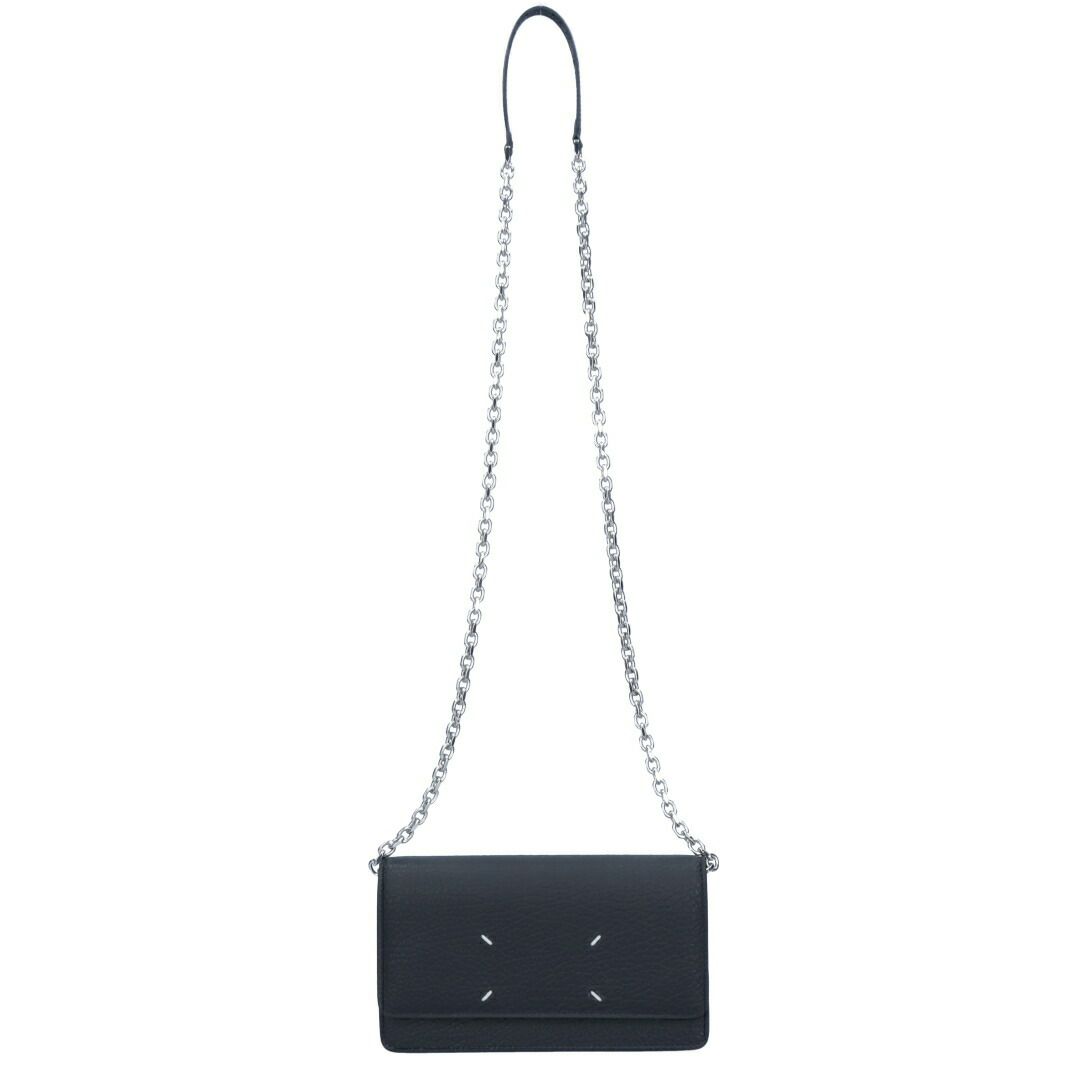 メゾンマルジェラ MAISON MARGIELA チェーンウォレット ショルダーバッグ 4ステッチ SA3UI0008 P4455 ブラック(T8013 BLACK)