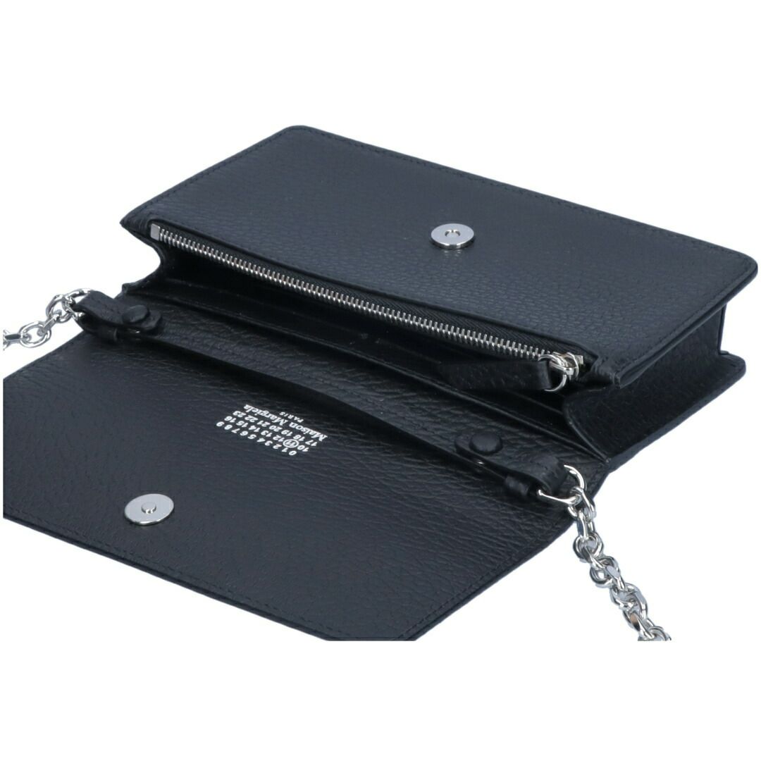 メゾンマルジェラ MAISON MARGIELA チェーンウォレット ショルダーバッグ 4ステッチ SA3UI0008 P4455 ブラック(T8013 BLACK)