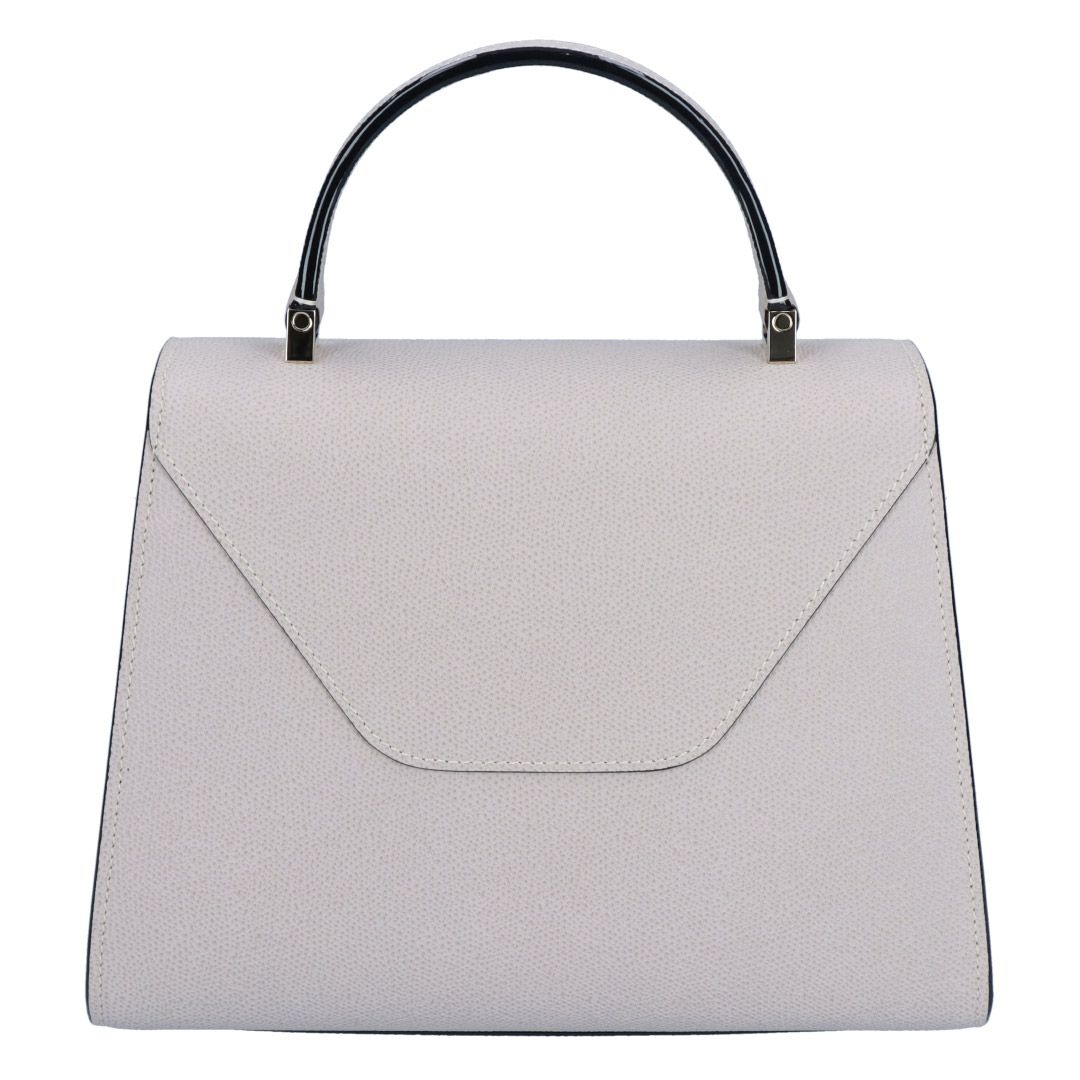 ヴァレクストラ VALEXTRA 2WAYバッグ 【ISIDE：イジィデ】 WBES0056 028 LOC 99 PD (V5E56 028 00PD OC) グレー系(NUDE) ミディアム 【お取り寄せ】