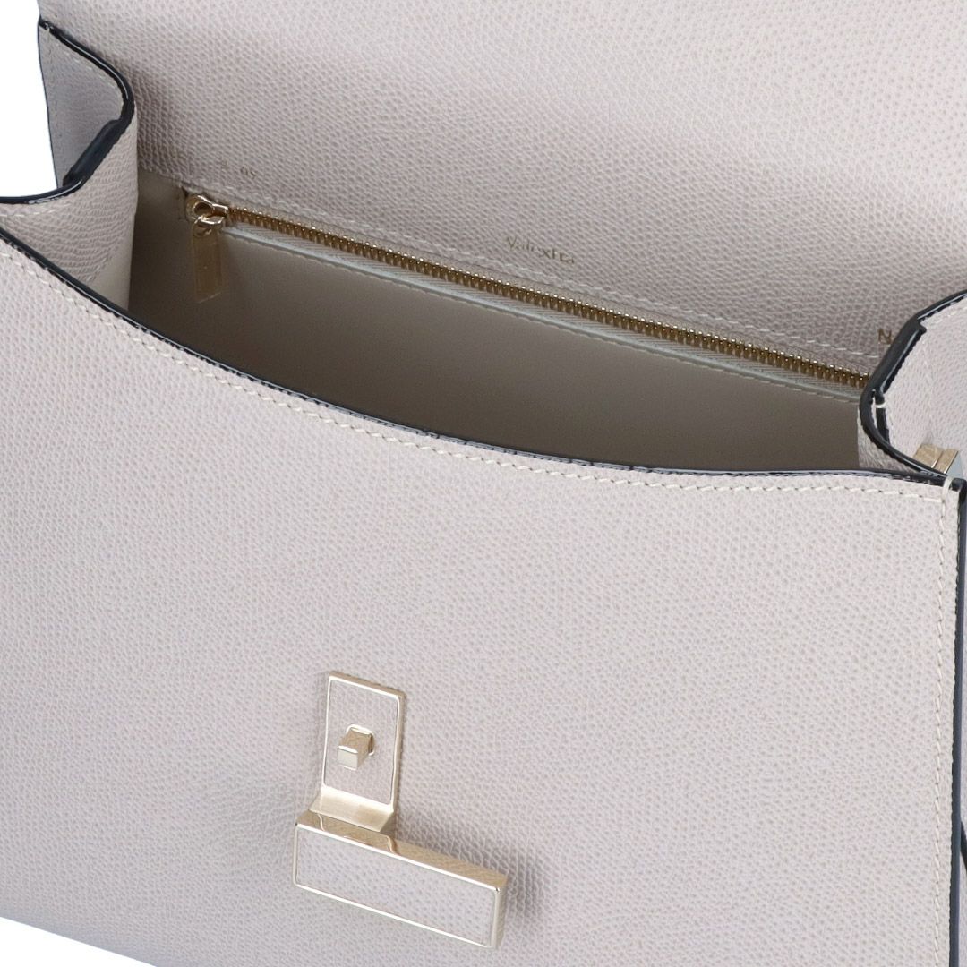 ヴァレクストラ VALEXTRA 2WAYバッグ 【ISIDE：イジィデ】 WBES0056 028 LOC 99 PD (V5E56 028 00PD OC) グレー系(NUDE) ミディアム 【お取り寄せ】