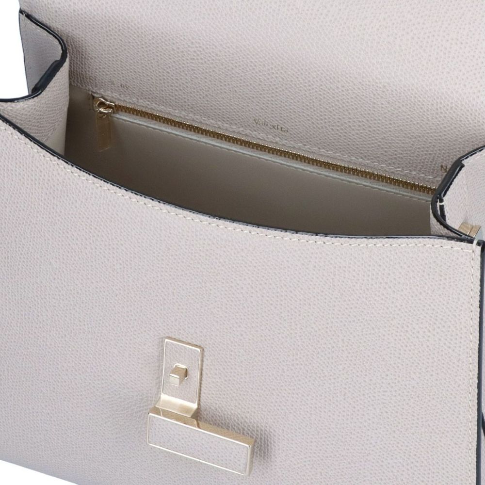 ヴァレクストラ VALEXTRA 2WAYバッグ 【ISIDE：イジィデ】 WBES0056 028 LOC 99 PD (V5E56 028 00PD OC) グレー系(NUDE) ミディアム 【お取り寄せ】