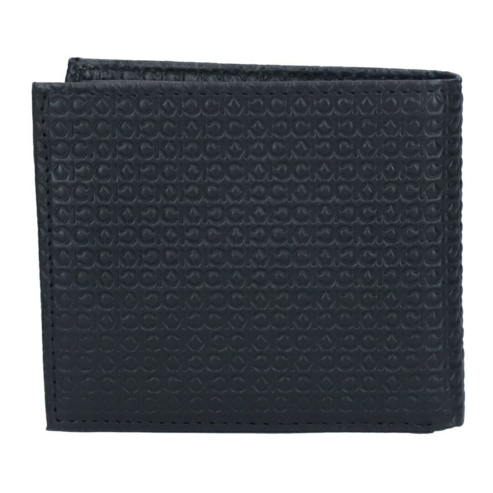 カルバンクライン CALVIN KLEIN メンズ 折財布 二つ折り 小銭入れ付き 31CK130007 ブラック(BLACK)