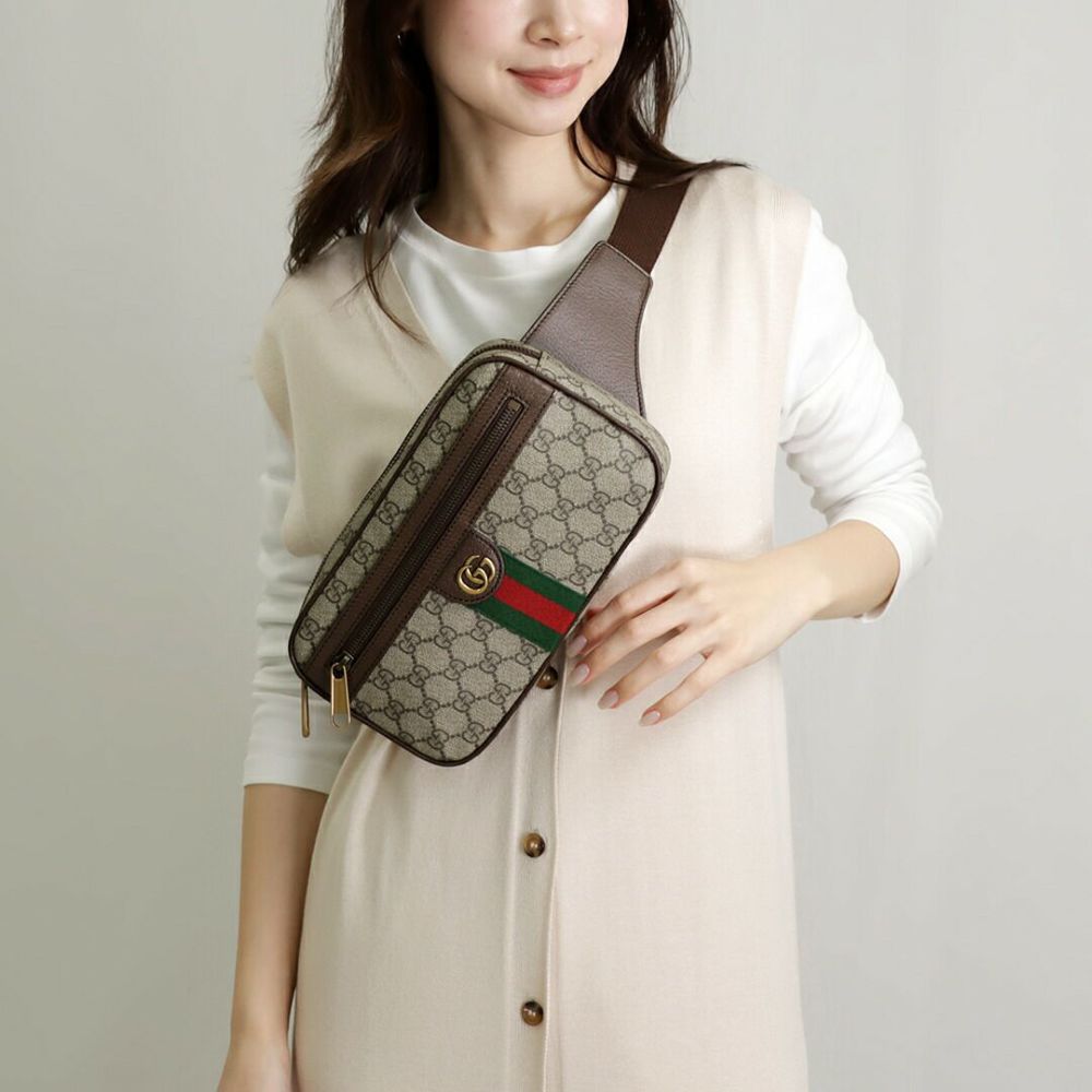 グッチ GUCCI ボディバッグ ベルトバッグ GGスプリーム 574796 97SIT 8747 【お取り寄せ】