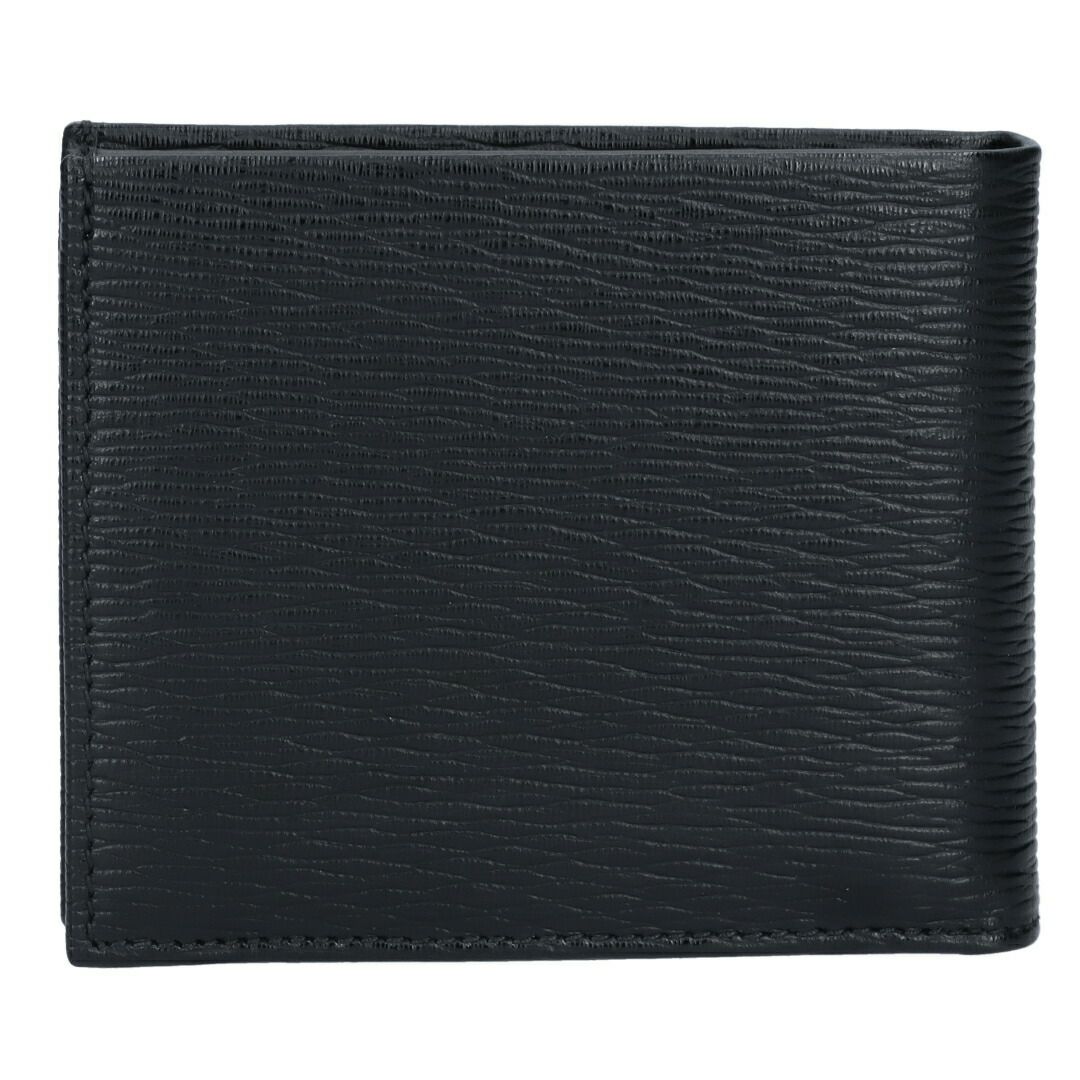 フェラガモ FERRAGAMO 折財布 2つ折財布 66A065 733323 BLACK NERO DARK RAIN