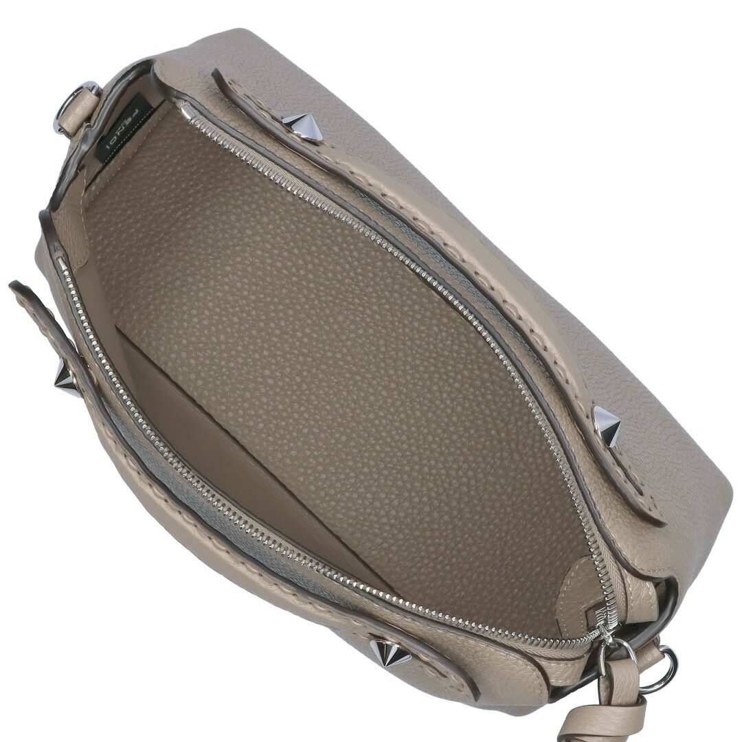 フェンディ FENDI 2WAYバッグ 【BY THE WAY：バイザウェイ】セレリア 8BL155 ASU2 F04Y9 ミディアム グレー 192目の手縫いステッチ入り