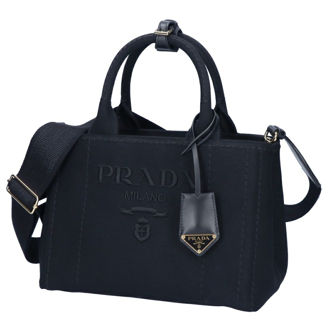 プラダ PRADA 2WAYバッグ CANAPA RICAMO カナパ 1BG464 2CYA 8OM F0002 NERO