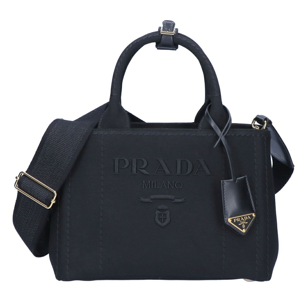 プラダ PRADA 2WAYバッグ CANAPA RICAMO カナパ 1BG464 2CYA 8OM F0002 NERO