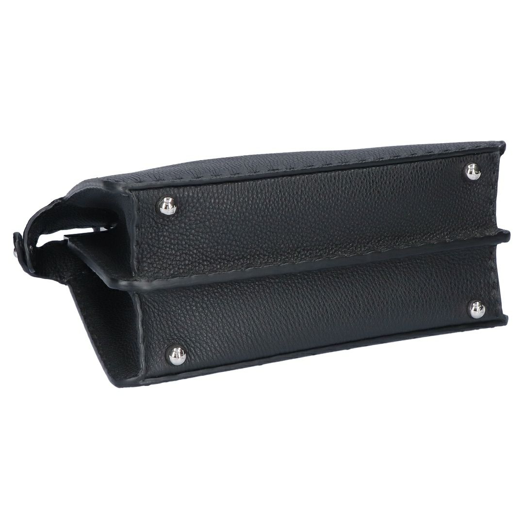 フェンディ FENDI 2WAYバッグ ピーカブー 8BN327 ADYL F1EEJ PLACCA ARGENTO NR+CAME 【お取り寄せ】