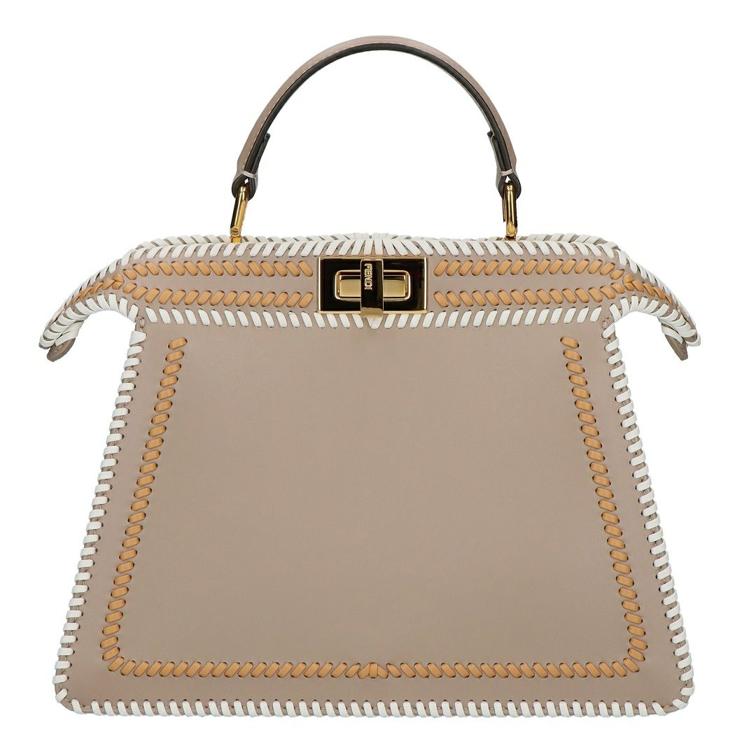 フェンディ FENDI 2WAYバッグ ピーカブー 8BN327 AP4U F1MJI NAPPA SHINY TORT+MIE S 【お取り寄せ】