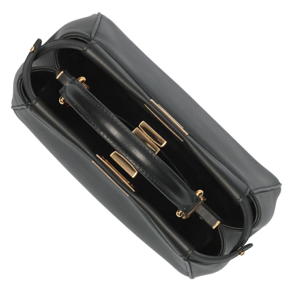 フェンディ FENDI 2WAYバッグ ピーカブー ミニ 8BN244 AD6G F0KUR NERO+ORO SO 【お取り寄せ】