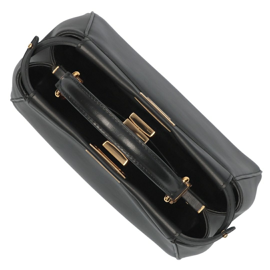 フェンディ FENDI 2WAYバッグ ピーカブー ミニ 8BN244 AD6G F0KUR NERO+ORO SO 【お取り寄せ】