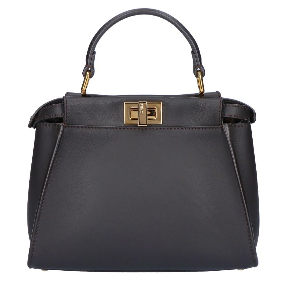フェンディ FENDI 2WAYバッグ ピーカブー ミニ 8BN244 AQ09 F1N1U R EBANO+T MR+OS 【お取り寄せ】