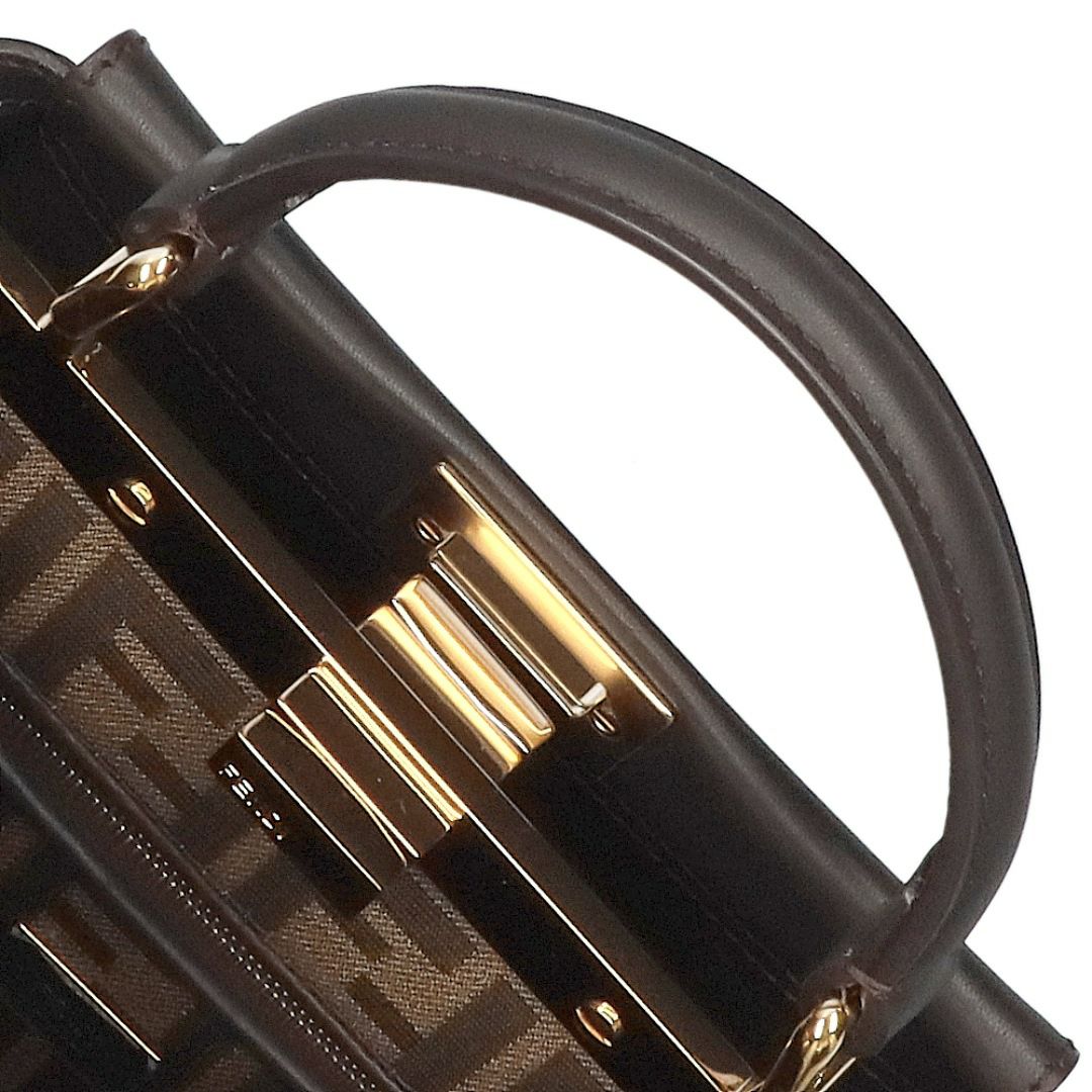 フェンディ FENDI 2WAYバッグ ピーカブー ミニ 8BN244 AQ09 F1N1U R EBANO+T MR+OS 【お取り寄せ】