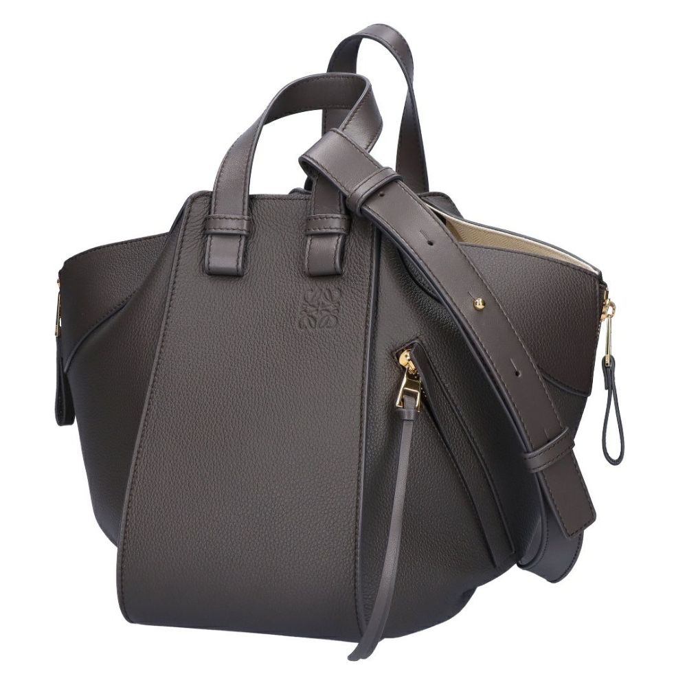 ロエベ LOEWE 2WAYバッグ ハンモック A538S35X51 1220 DARK GREY 【お取り寄せ】