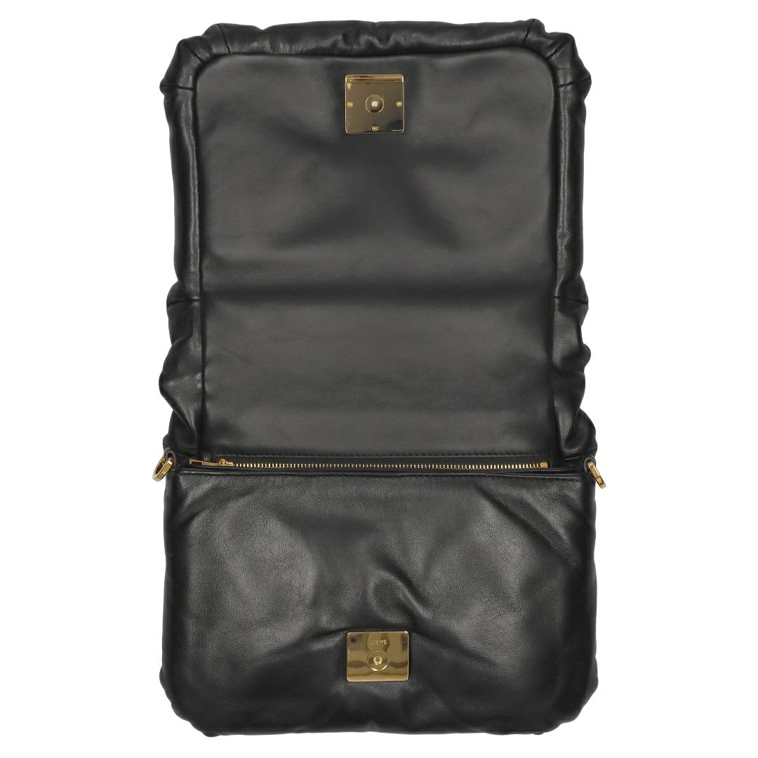 ロエベ LOEWE ショルダーバッグ パファーゴヤ AP40P41X01 1100 BLACK 【お取り寄せ】