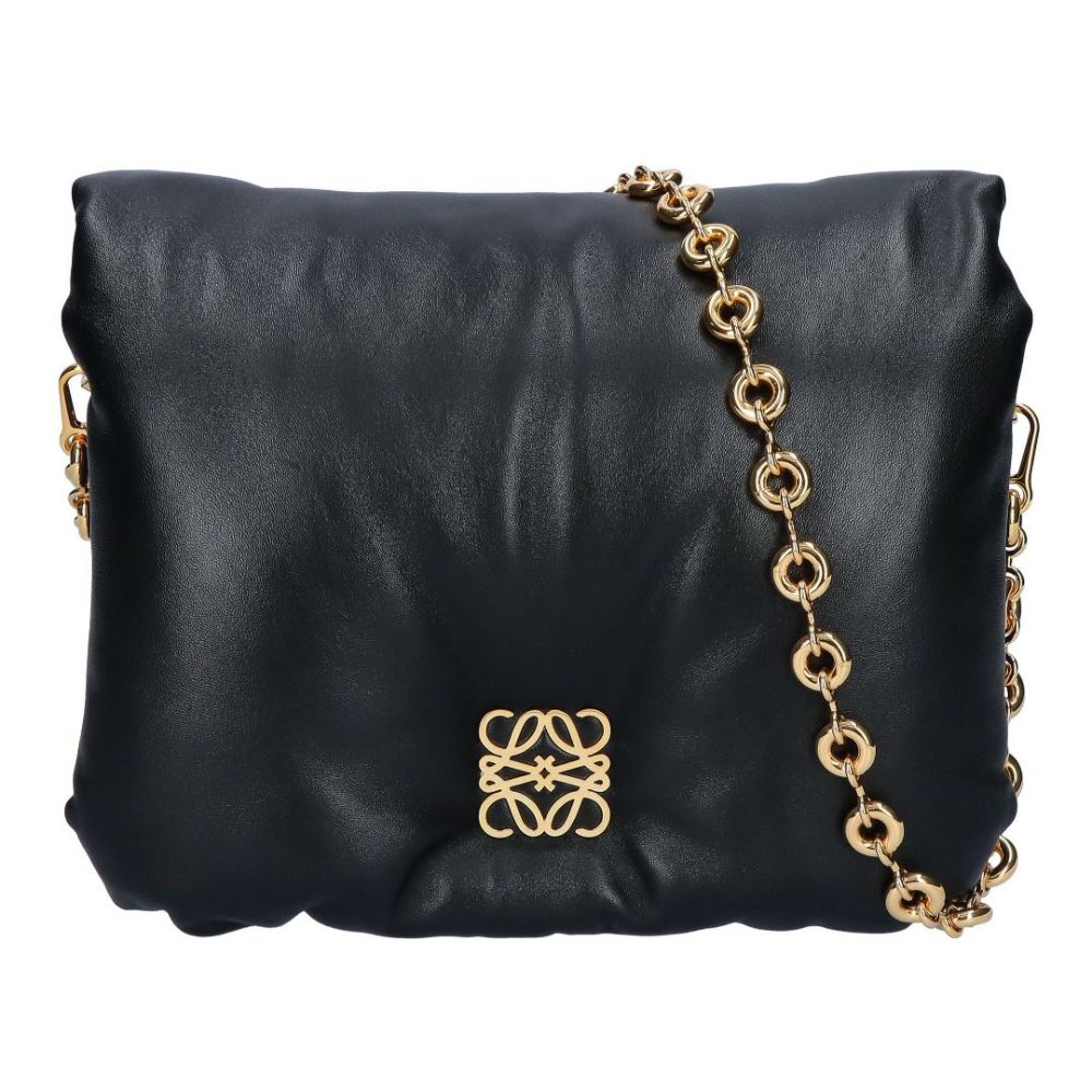 ロエベ LOEWE ショルダーバッグ パファーゴヤ AP40P41X01 1100 BLACK 【お取り寄せ】