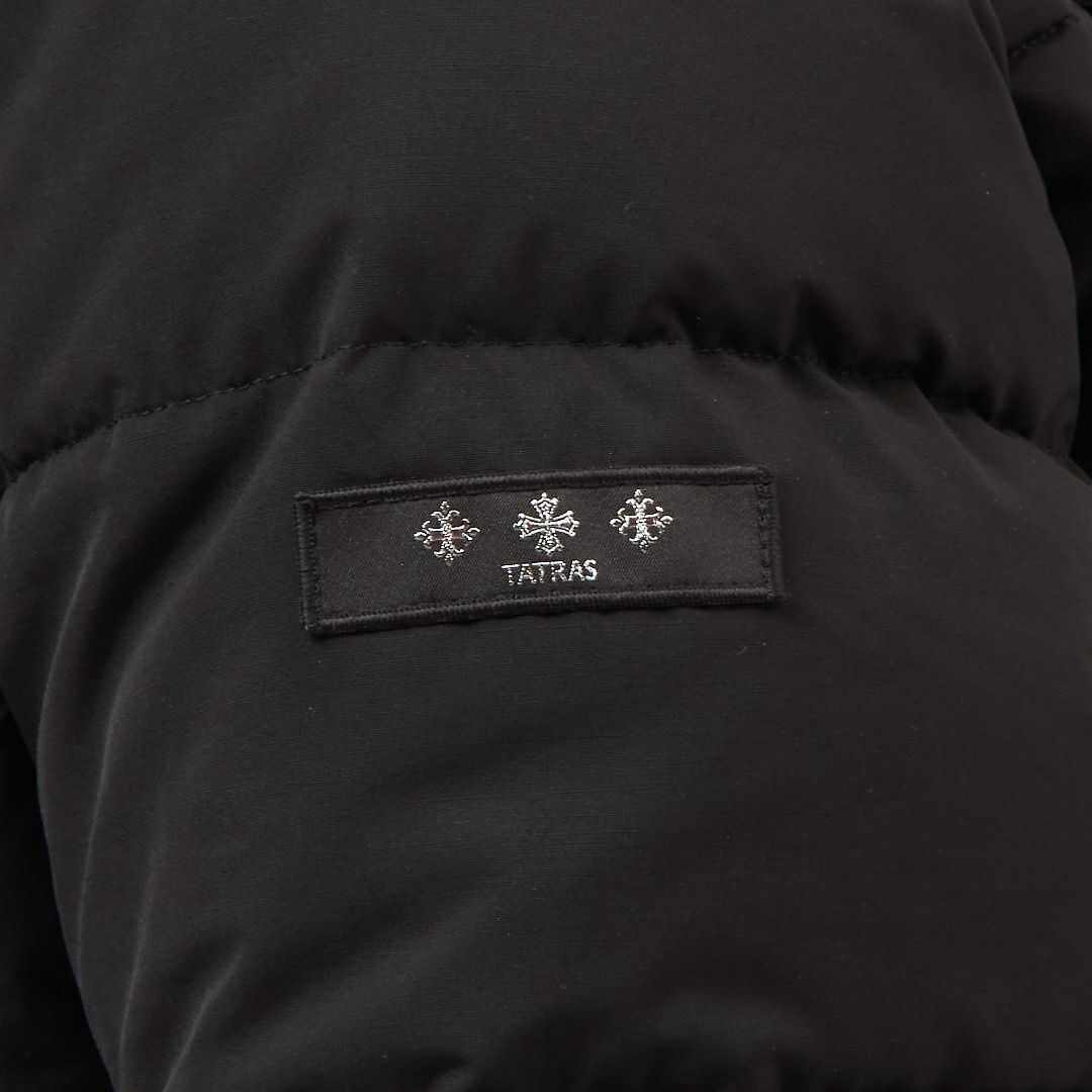 タトラス TATRAS メンズ ダウンジャケット フルジップ フーディ DINANDO ディナンド MJXA0035013588 01BLACK